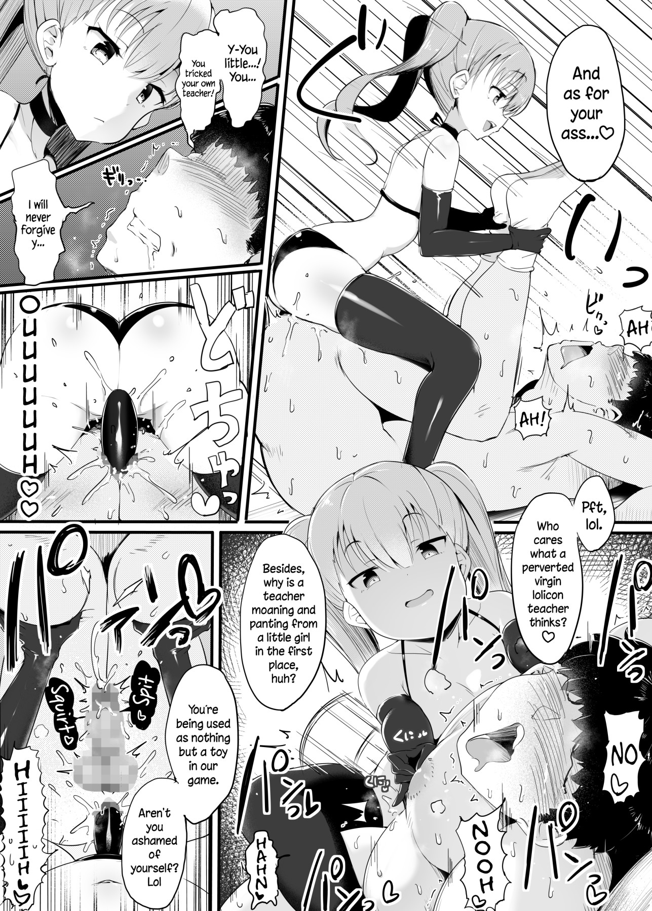 Hentai Manga Comic-Adults are so Weak~-Read-30